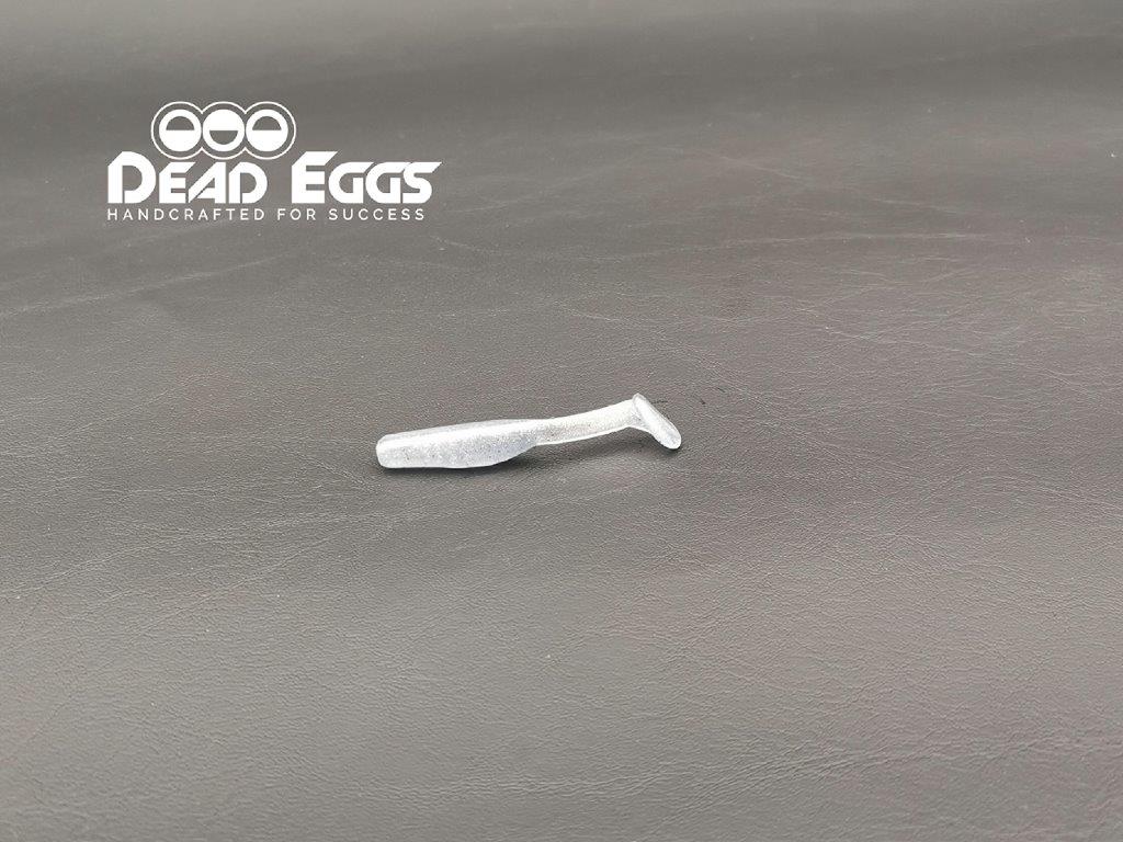 2"/50mm Paddle Tail "Light Touch" 8 Pack - Dead Eggs LtdDead EggsLT2SIL1