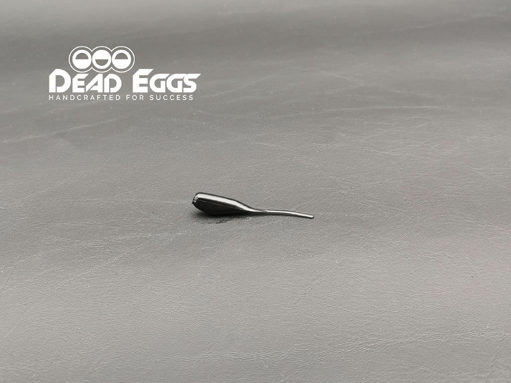 2"/50mm Pin Tail "Nano Twitch" 8 Pack - Dead Eggs LtdDead EggsNT2BLK1