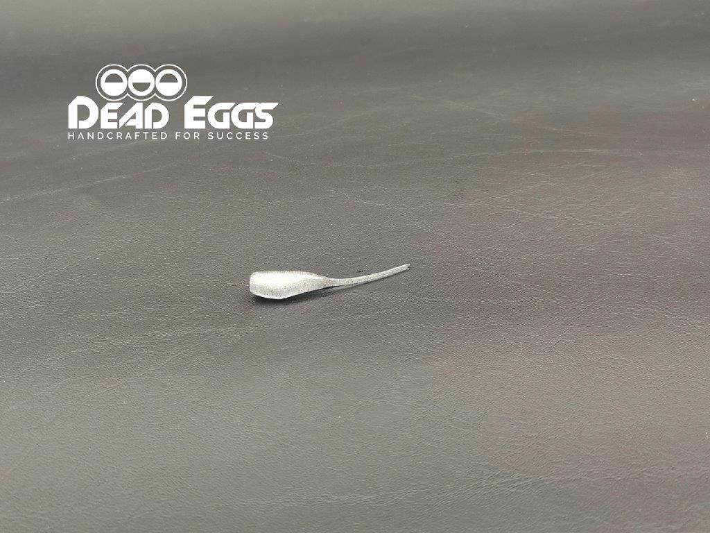 2"/50mm Pin Tail "Nano Twitch" 8 Pack - Dead Eggs LtdDead EggsNT2SIL1