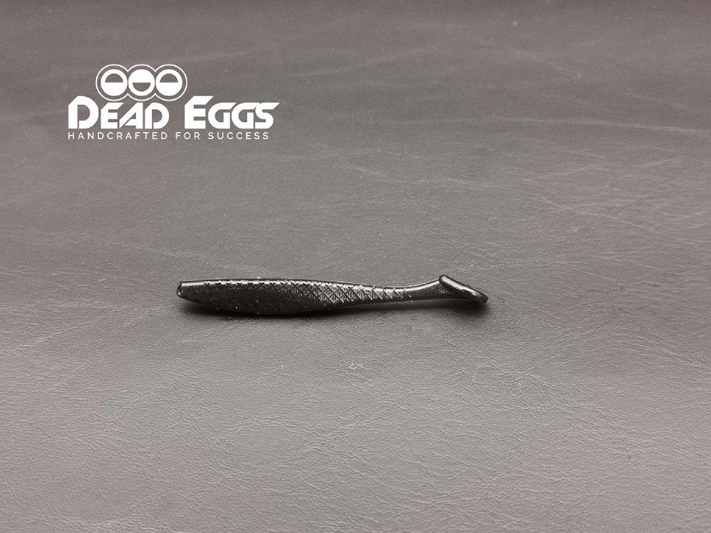 2.8"/72mm Paddle Tail "Jim McSlim" 8 Pack - Dead Eggs LtdDead EggsJM2BLK1