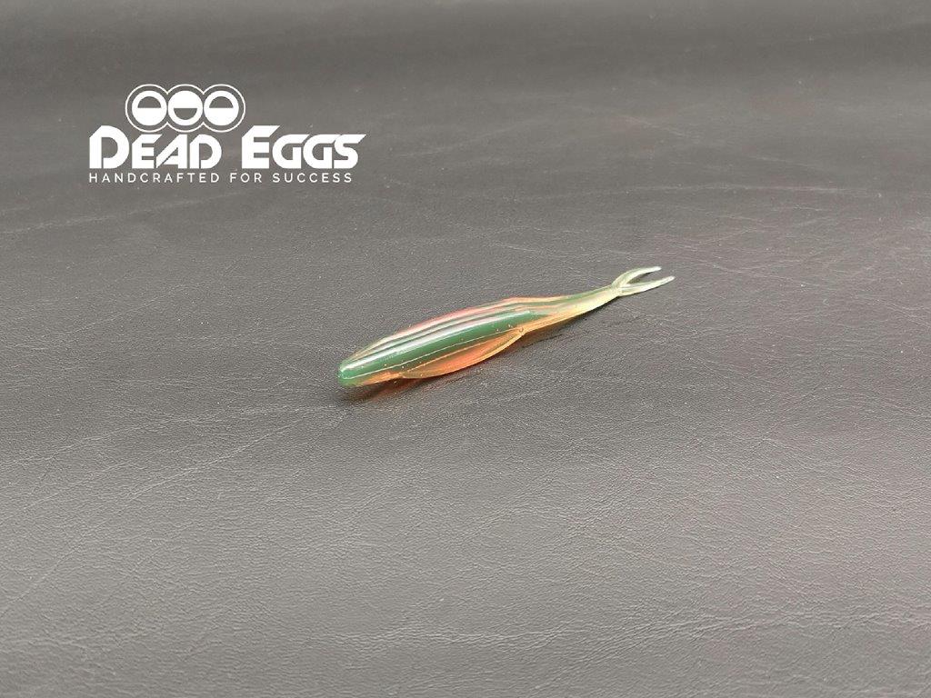 3.75"/95mm Split Tail "Sink Fast Jerk" 6 Pack - Dead Eggs LtdDead EggsSFJ375MO1