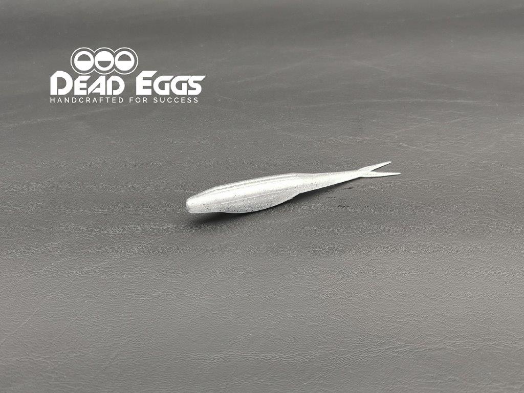 3.75"/95mm Split Tail "Sink Fast Jerk" 6 Pack - Dead Eggs LtdDead EggsSFJ375SIL1