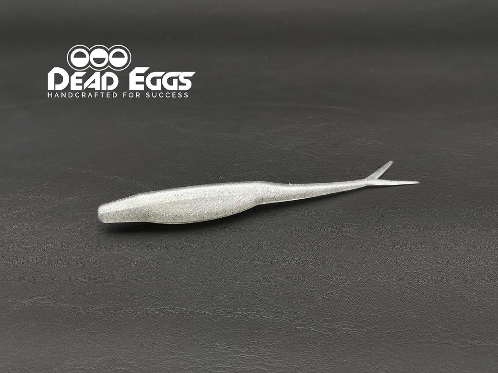 5.75"/146mm Split Tail "Sink Fast Jerk" 5 Pack - Dead Eggs LtdDead EggsSFJ575SIL1