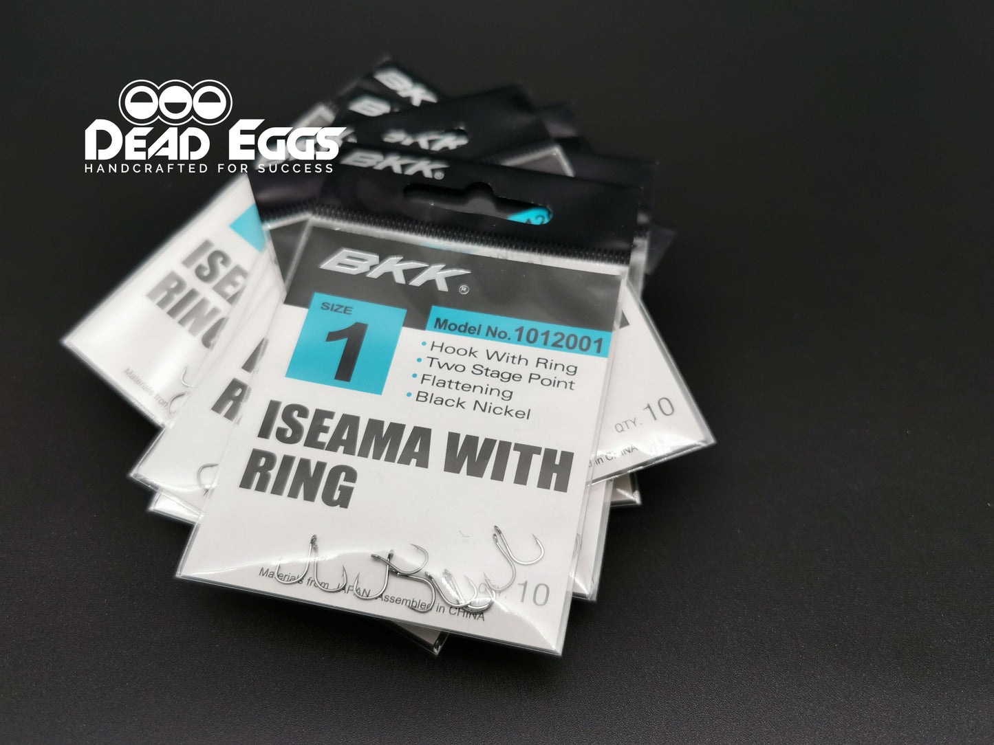 BKK Iseama - R Egg Hook / Soft Bead Qty.10 - Dead Eggs LtdDead Eggs LtdISEAMA - R A1#(E12#)