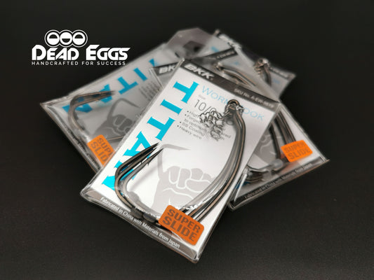 BKK Titan "Unweighted" Worm Hook - Dead Eggs LtdDead Eggs Ltd